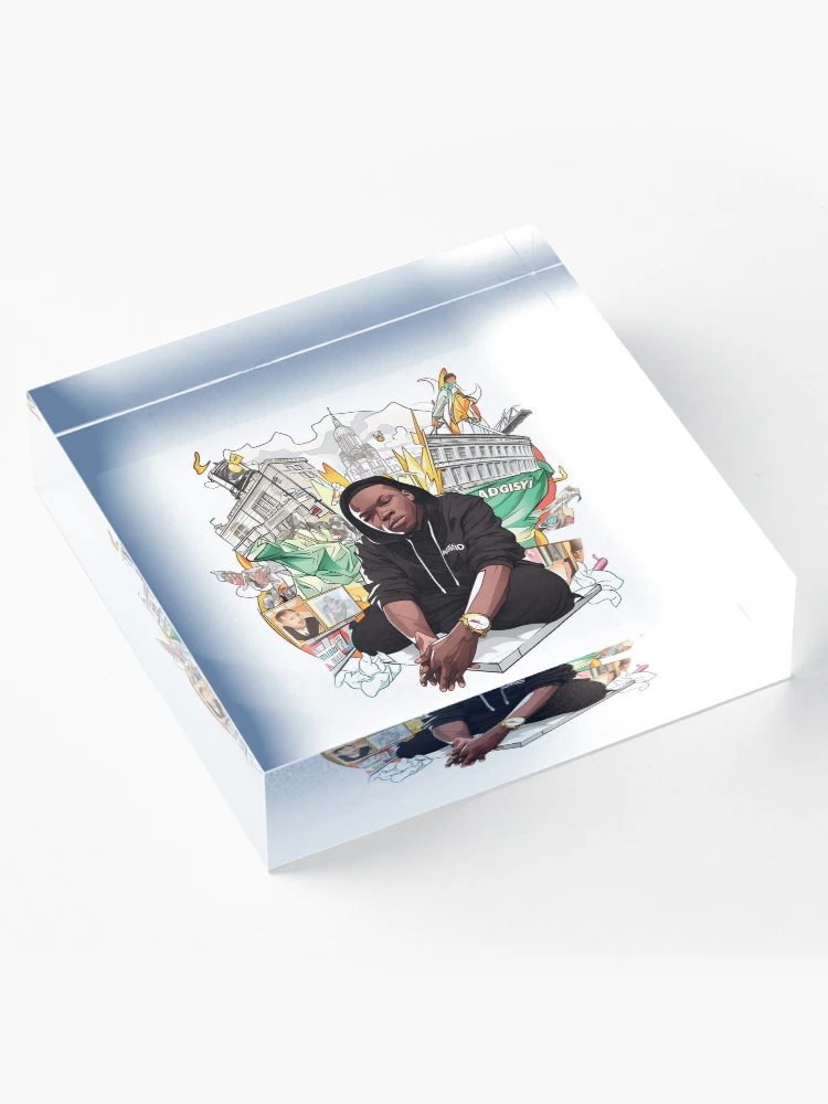 Thumbnail 4 of 5, Acrylic Block, Dizzee Rascal Cartoon Character designed and sold by Ragil-Studio.