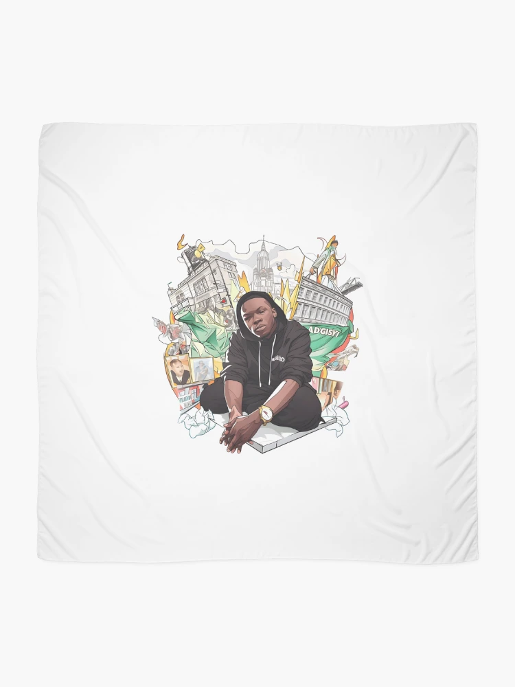 Thumbnail 2 von 3, Tuch, Dizzee Rascal-Cartoon-Figur designt und verkauft von Ragil-Studio.