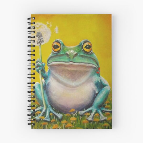 Item preview, dandelion frog designed and sold by unicornunicorn.