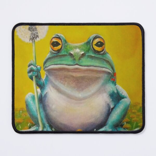 Item preview, dandelion frog designed and sold by unicornunicorn.