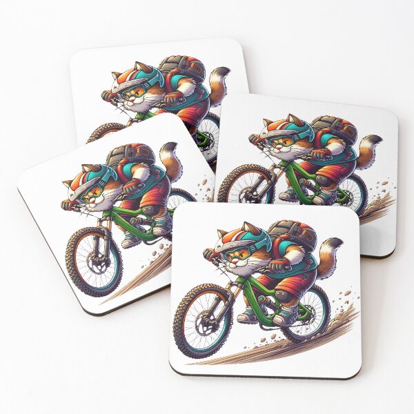 Item preview, Cat downhill designed and sold by Palta Morada.