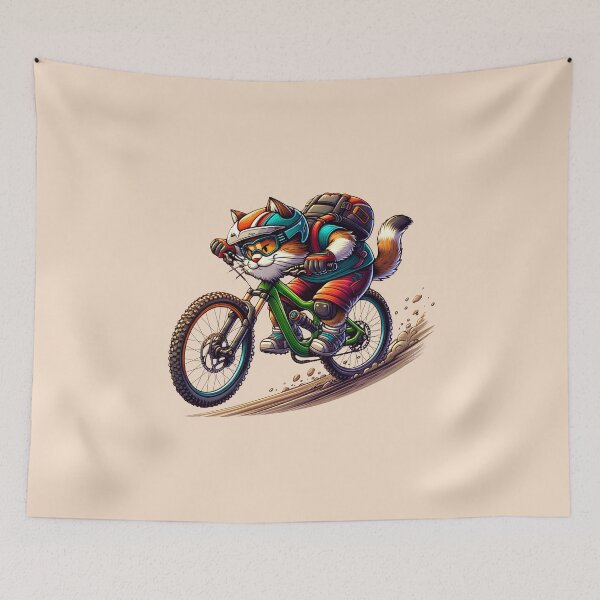 Item preview, Cat downhill designed and sold by Palta Morada.