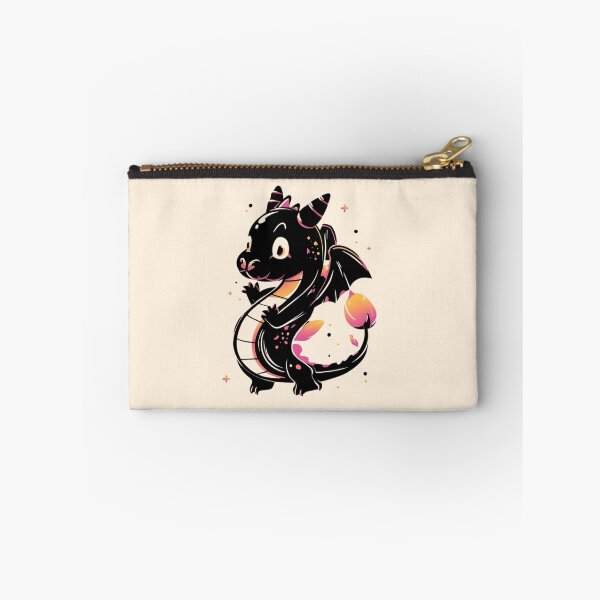 Item preview, Cute Monochrome Dragon Illustration designed and sold by DragonRealms.