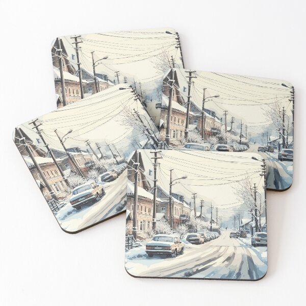 Item preview, Winter Town  designed and sold by GraphicsClub.