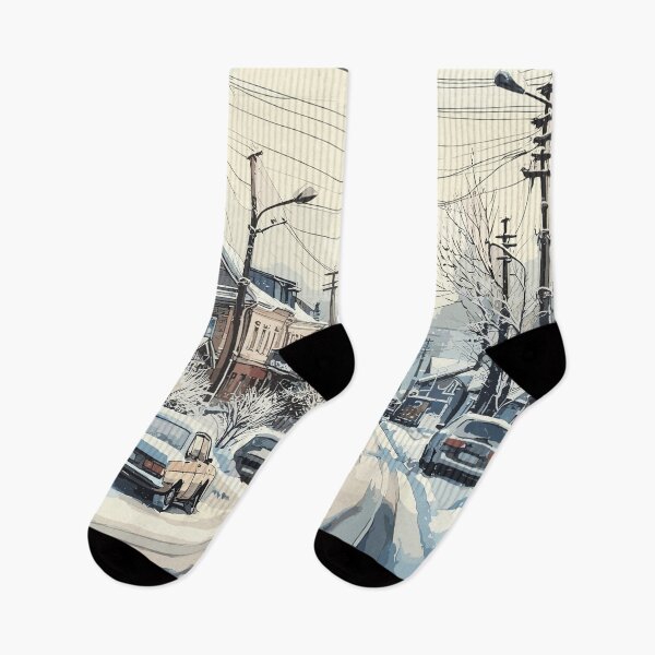 Item preview, Winter Town  designed and sold by GraphicsClub.