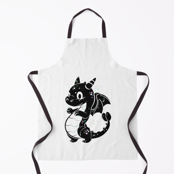 Item preview, Cute Silhouette Dragon Illustration designed and sold by DragonRealms.