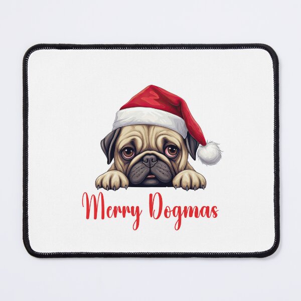 Item preview, Pug Dog Merry Dogmas designed and sold by Blok45.