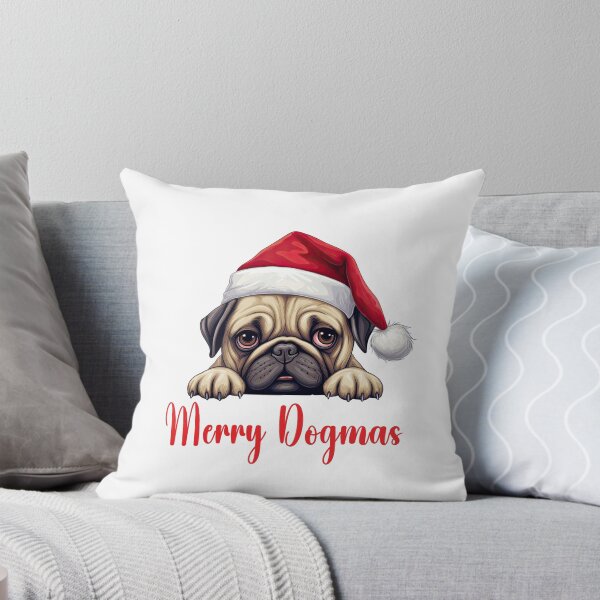 Item preview, Pug Dog Merry Dogmas designed and sold by Blok45.