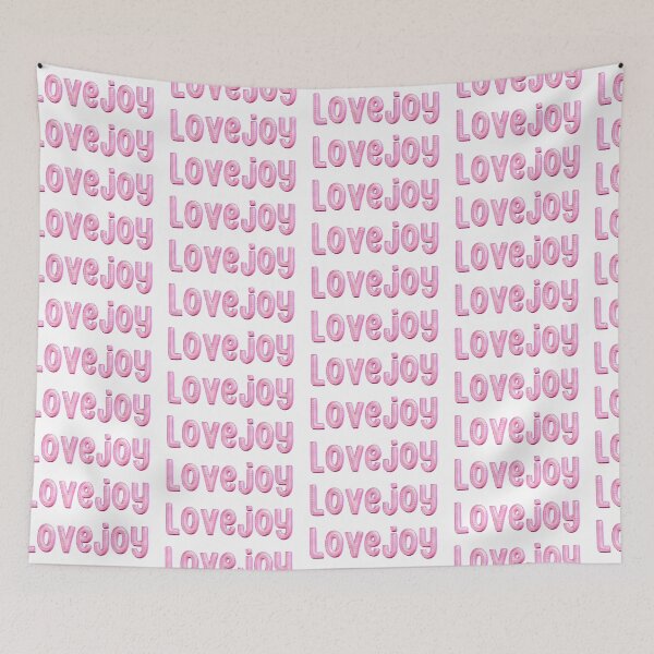 Item preview, Pink Love Lovejoy Name Label  designed and sold by NormadWorld.