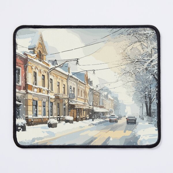 Item preview, Winter Town Street  designed and sold by GraphicsClub.