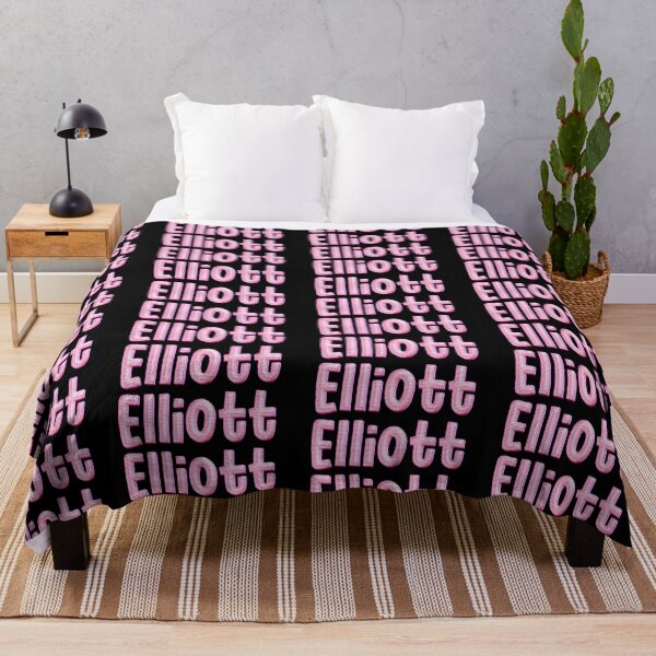Item preview, Pink Love Elliott Name Label (Black) designed and sold by NormadWorld.