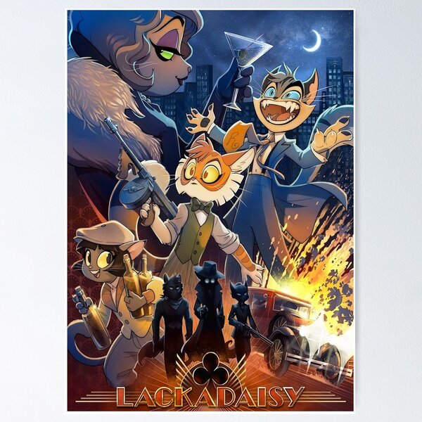 Item preview, Lackadaisy Cats designed and sold by sabersupreme.