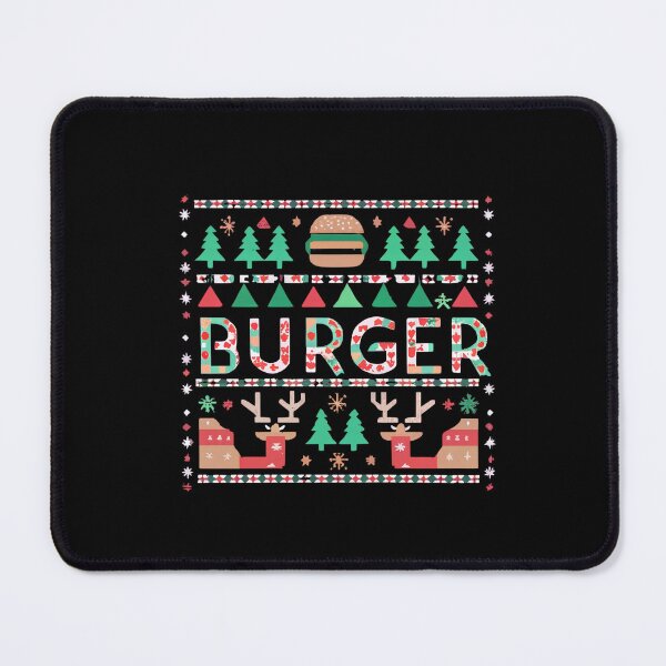 Item preview, Burger Ugly Christmas Sweater designed and sold by Itsheartshop.