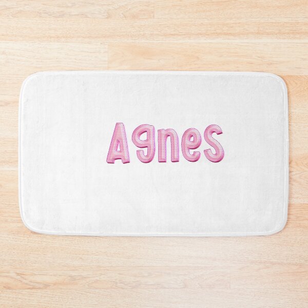 Item preview, Pink Love Agnes Name Label designed and sold by NormadWorld.