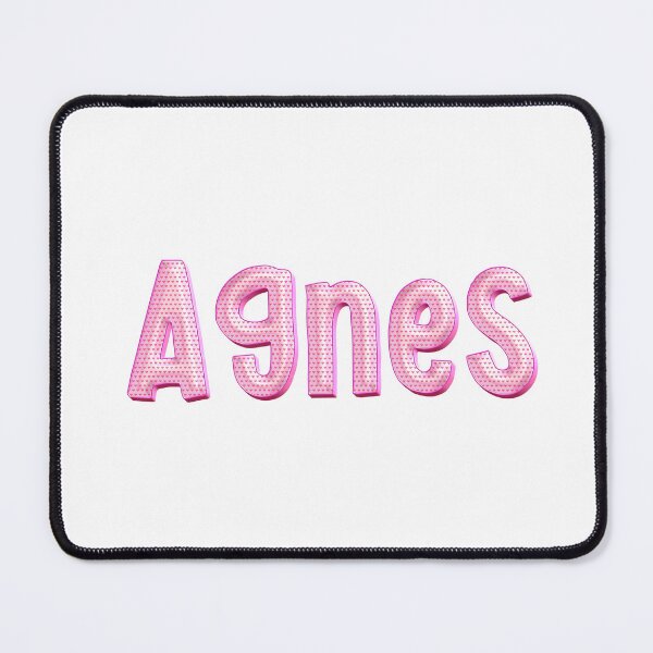 Item preview, Pink Love Agnes Name Label designed and sold by NormadWorld.