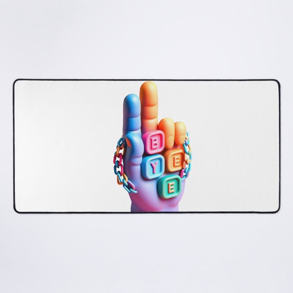 Item preview, Hand with BYE Plaques  designed and sold by Glariix.