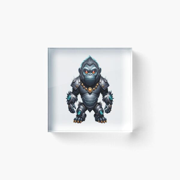 Item preview, Cute gorilla robot  designed and sold by Ella_Sketch.