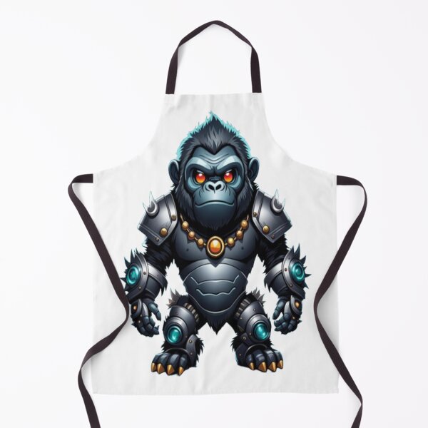 Item preview, Cute gorilla robot designed and sold by Ella_Sketch.