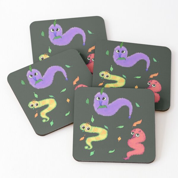 Item preview, cute worms from twitter, cute worm from twitter designed and sold by AslanAndBeeprim.