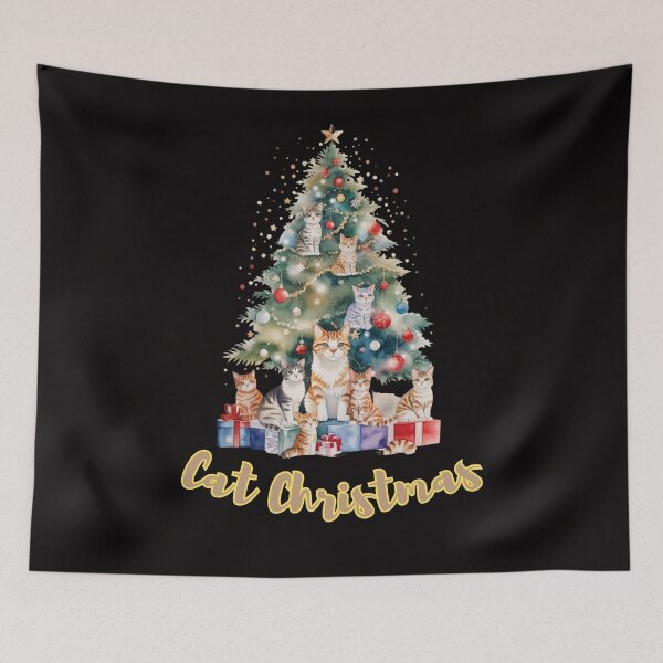 Item preview, Cat Christmas designed and sold by rafal12345.