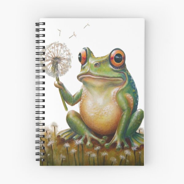 Item preview, dandelion frog designed and sold by unicornunicorn.