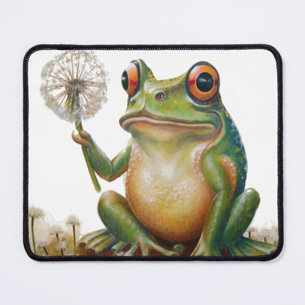 Item preview, dandelion frog designed and sold by unicornunicorn.