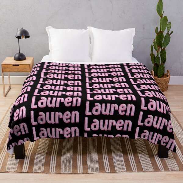 Item preview, Pink Love Lauren Name Label (Black) designed and sold by NormadWorld.