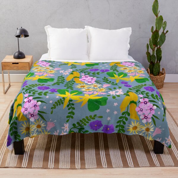 Item preview, New Zealand Flower Pattern designed and sold by SquibbleDesign.