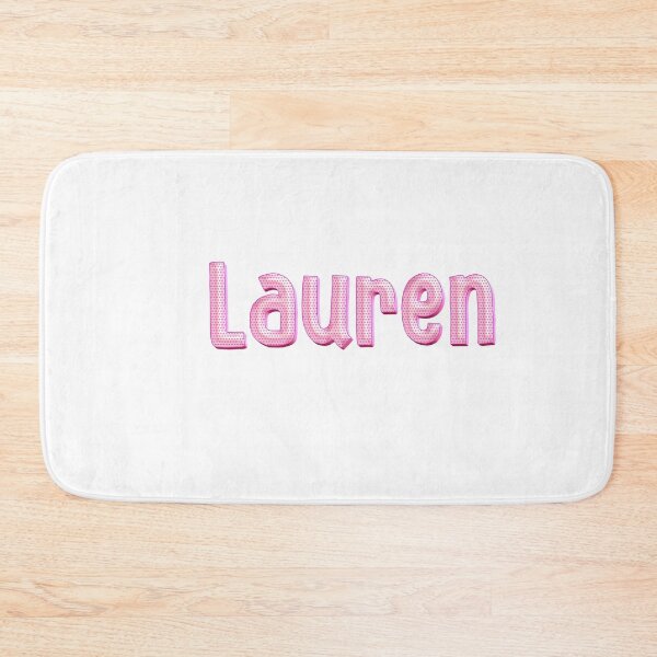 Item preview, Pink Love Lauren Name Label designed and sold by NormadWorld.