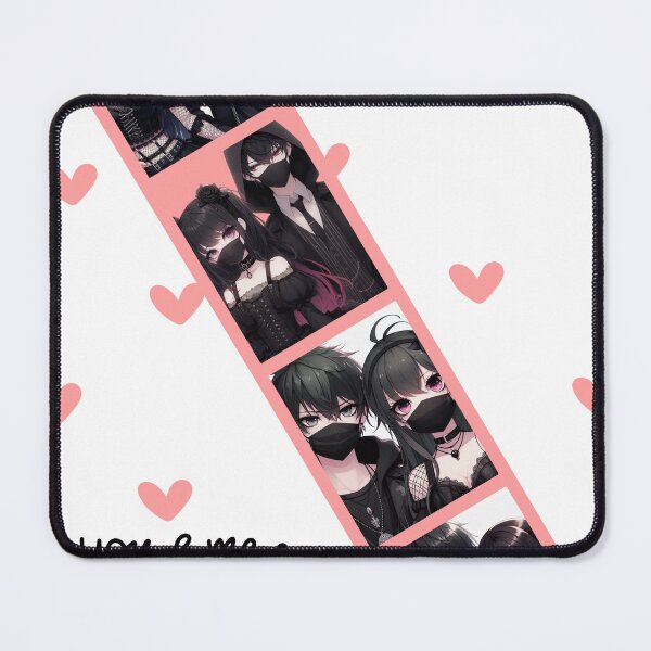 Item preview, Cute anime couple designed and sold by h0rr0rh0unds.