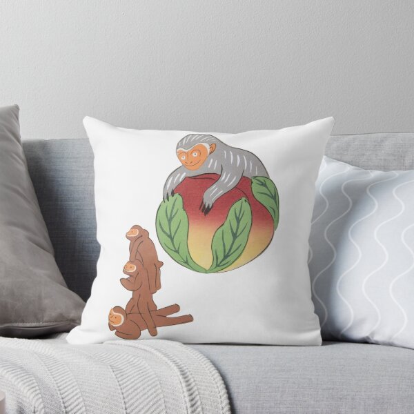 Item preview, Cute Mischievous Japanese Monkeys Kawaii designed and sold by StudioTVDinners.