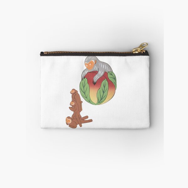 Item preview, Cute Mischievous Japanese Monkeys Kawaii designed and sold by StudioTVDinners.