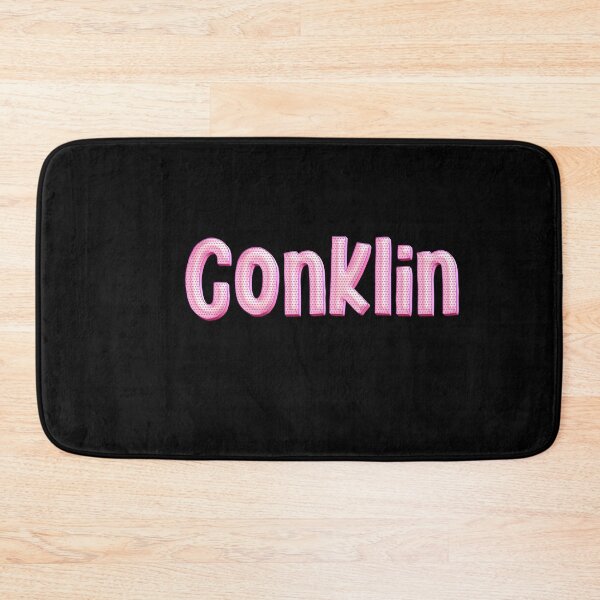 Item preview, Pink Love Conklin Name Label (Black) designed and sold by NormadWorld.