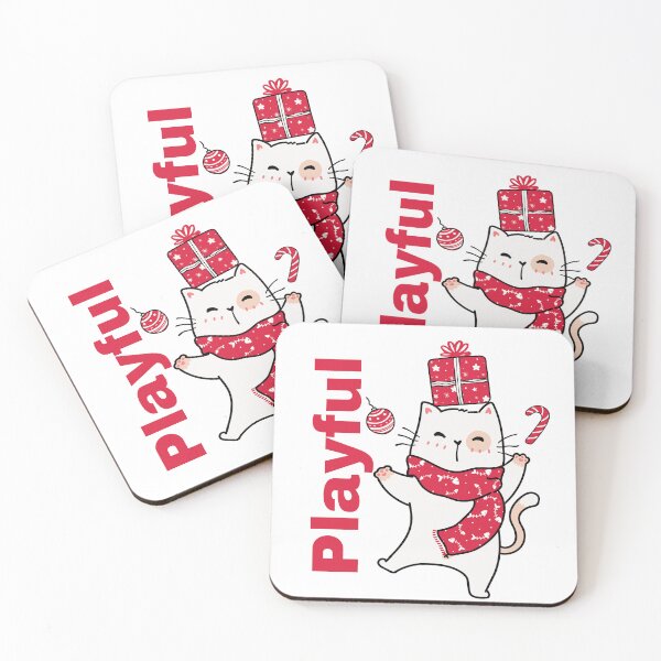 Item preview,  Cute Cat Wear Red Scarf and  Kitty in a Red Scarf designed and sold by Arafattouch.