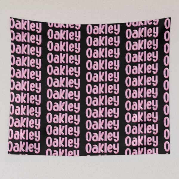 Item preview, Pink Love Oakley Name Label (Black) designed and sold by NormadWorld.