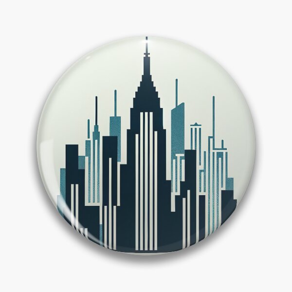 Artikelvorschau, Urbane Eleganz – minimalistische Silhouette der Stadtsilhouette entworfen und verkauft von FIYARO.