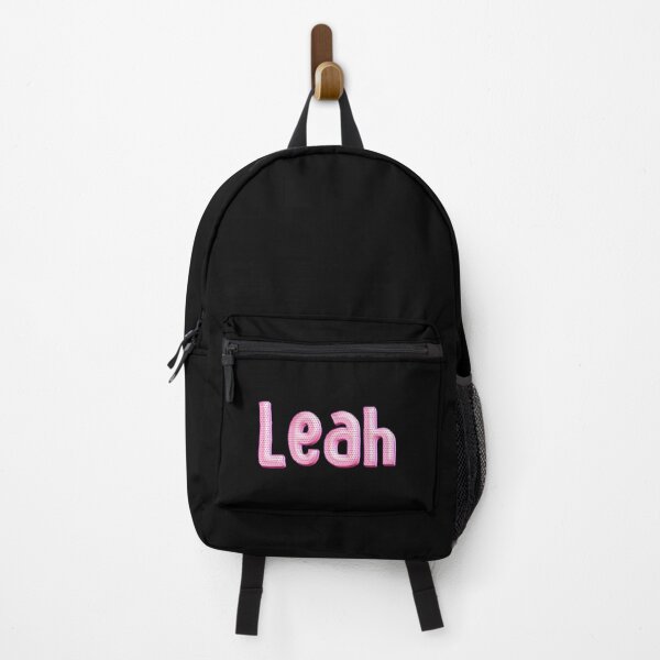 Item preview, Pink Love Leah Name Label (Black) designed and sold by NormadWorld.