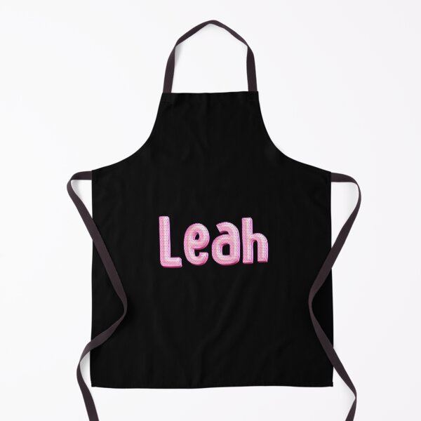Item preview, Pink Love Leah Name Label (Black) designed and sold by NormadWorld.