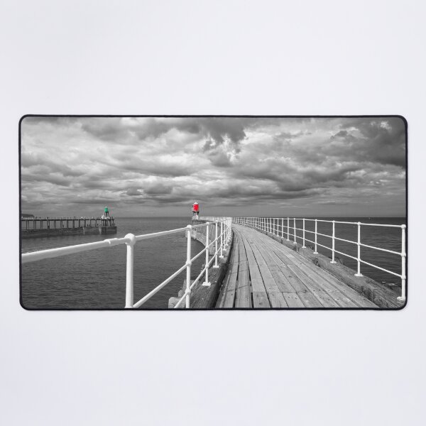 Item preview, Whitby East and West Piers designed and sold by Alisonchambers2.