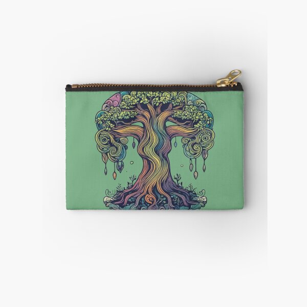Item preview, WHIMSICAL Weeping Willow Art - Mystical Tree of Life designed and sold by AllOfUsOrNone.