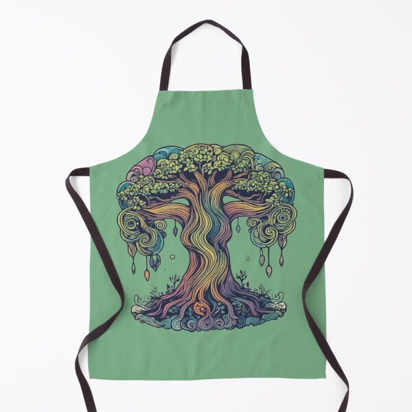 Item preview, WHIMSICAL Weeping Willow Art - Mystical Tree of Life designed and sold by AllOfUsOrNone.