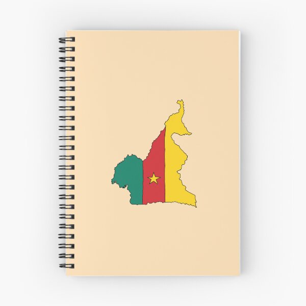 Item preview, Cameroon country shape flag designed and sold by Rachael Taylor.