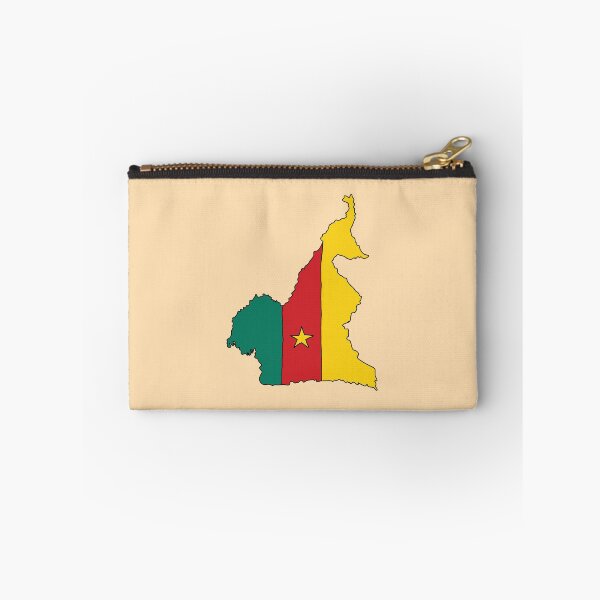Item preview, Cameroon country shape flag designed and sold by Rachael Taylor.