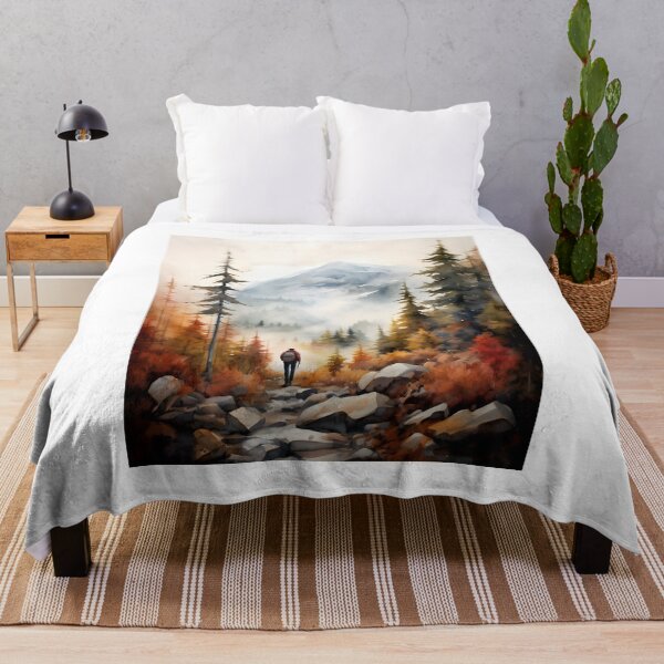 Item preview, Autumn Solitude in the Foggy Forest designed and sold by Shirtastically.