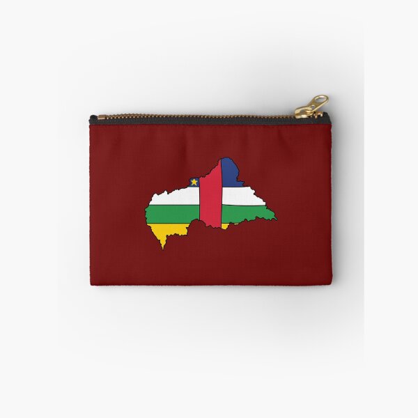 Item preview, Central African Republic country shape flag designed and sold by Rachael Taylor.