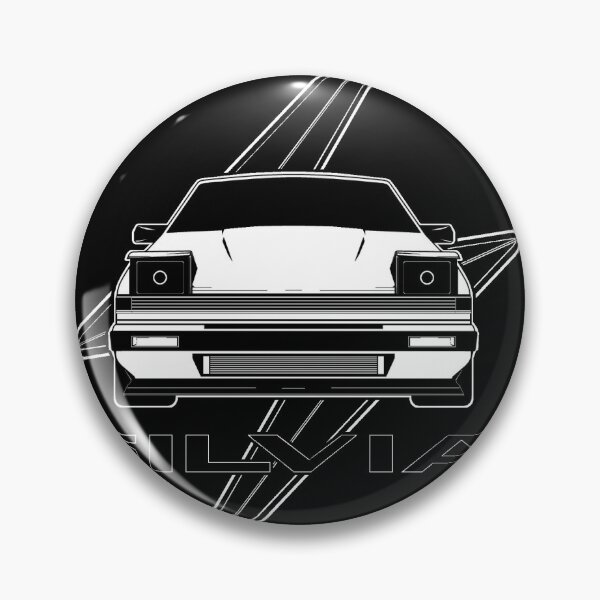 Item preview, 1988 Nissan 200SX-Silvia-180ZX S12 (MK2) Monochrome front with silvia logo background designed and sold by Asolo99.