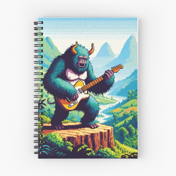 Item preview, Guitar Monster Tour at Ruhengeri, Rwanda Funny Music AI Art Retro Games Style designed and sold by kewarin.