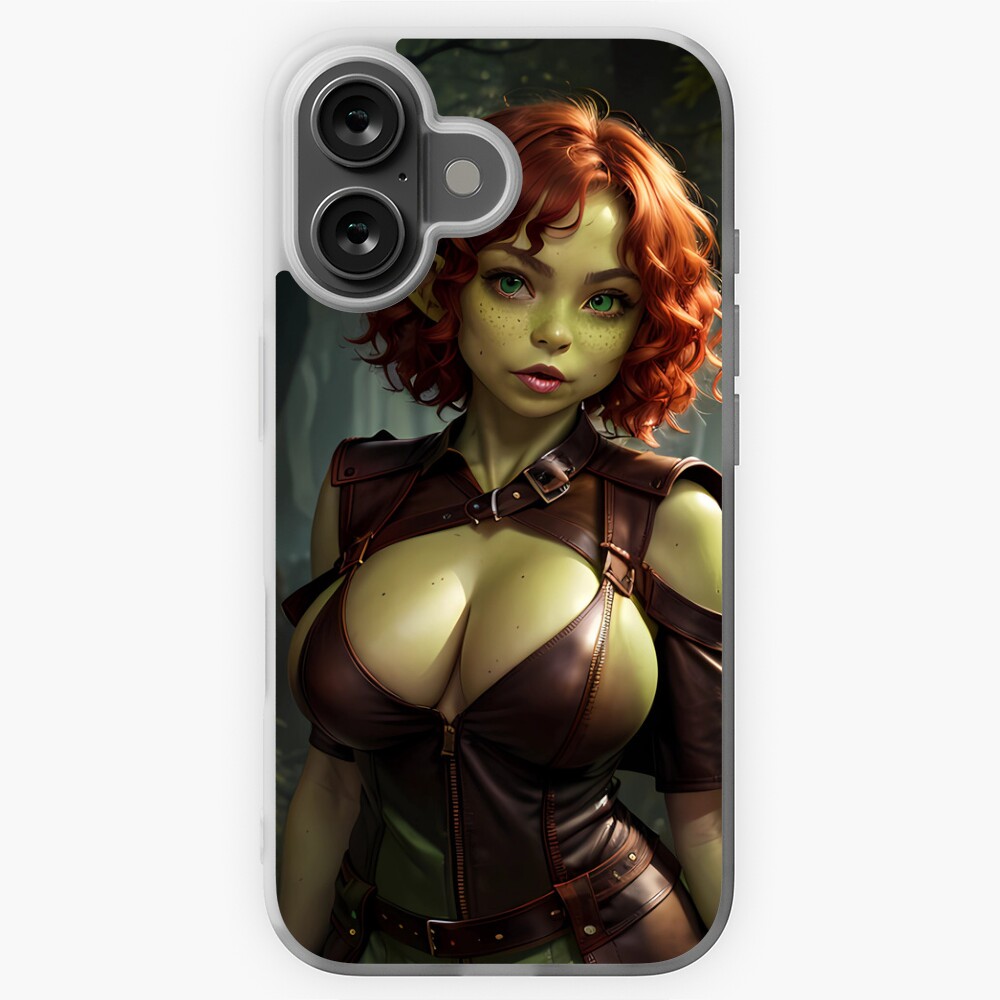 Cute Goblin Girl AI Made Sticker