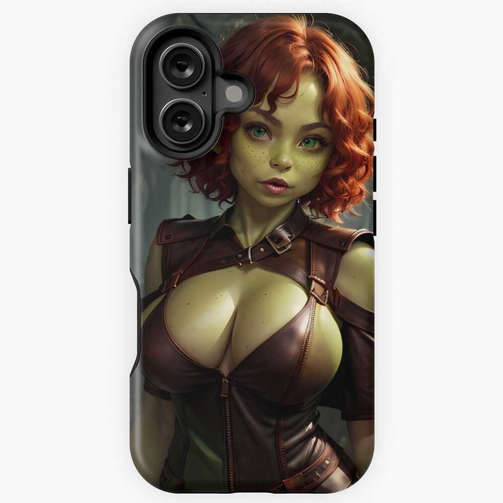 Cute Goblin Girl AI Made Sticker