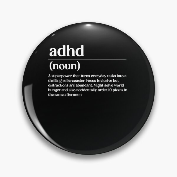 Item preview, ADHD Definition, Funny ADHD,Neurodiversity, Inclusion  designed and sold by Pitchou07.